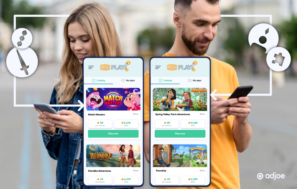 Image illustrating personalized Arcade experience made possible by targeting