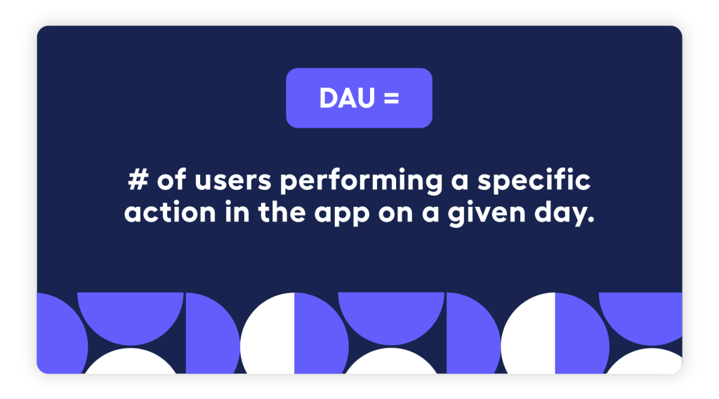 formula for how to calculate daily active users