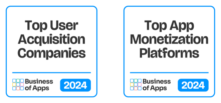 business of apps badges for top platform