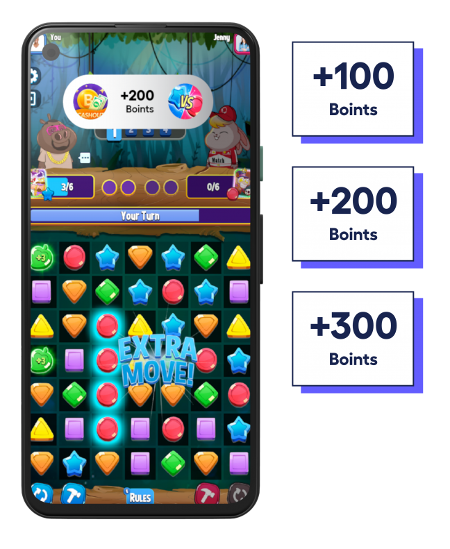 Mockup of Playtime in PlayToWin's app