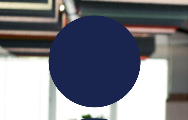 person icon with office background