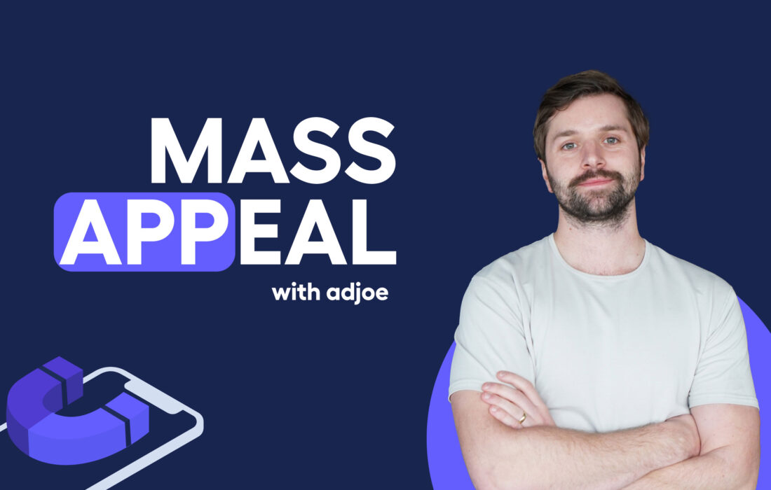 decorative image of mass appeal podcast logo with young man crossing his arms
