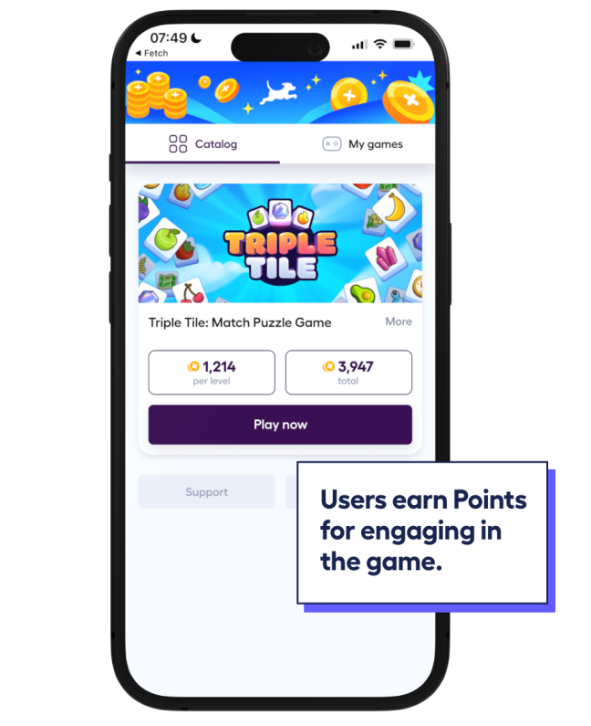 Fetch 借助 adjoe Arcade 解决方案将 CLTV 提升了 10%