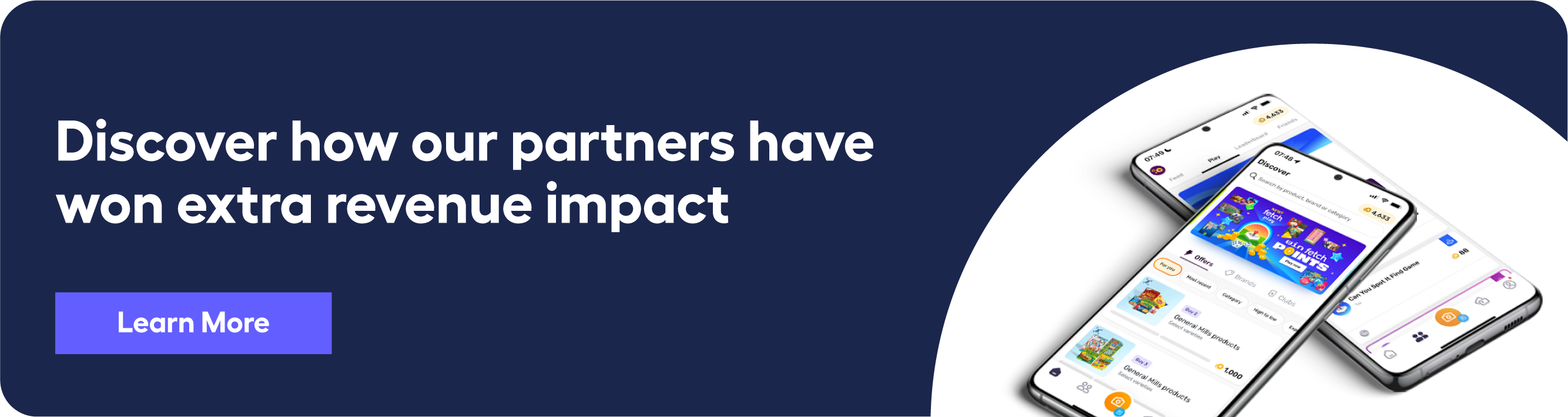 banner linking to publisher success stories for higher engagement and revenue