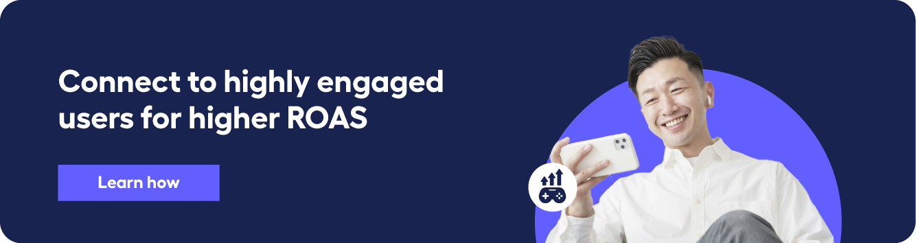 Banner leading to adjoe's advertise page