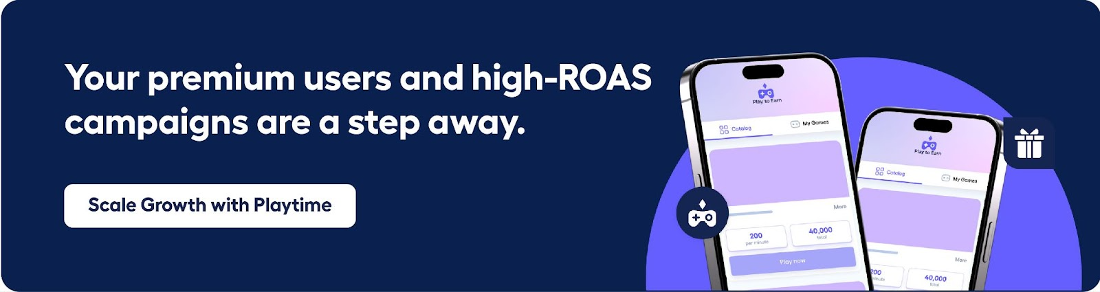 Get high ROAS with adjoe Playtime and premium quaility users - Mobile app user acquisition strategy for 2026